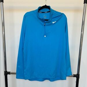 Nike Men's Blue Half Zip